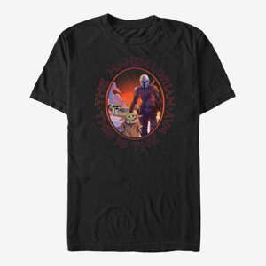 Queens Star Wars: The Mandalorian - The Way Unisex T-Shirt Black