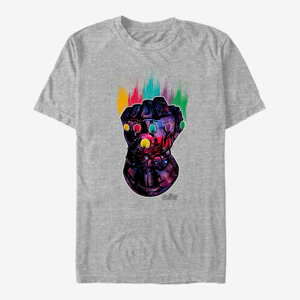 Queens Marvel Avengers: Infinity War - Gauntlet Unisex T-Shirt Heather Grey