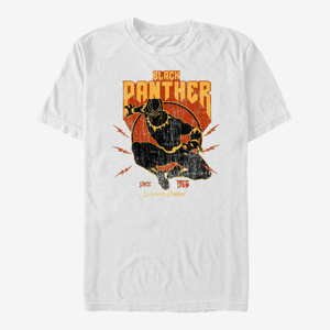 Queens Marvel Avengers Classic - Lighting Panther Unisex T-Shirt White