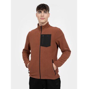 Pánský fleece s límcem regular