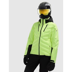 Dámská lyžařská bunda 4FPro membrána Dermizax 20000 - žlutá