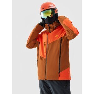 Pánská lyžařská bunda 4FPro membrána Dermizax 20000 - hnědá