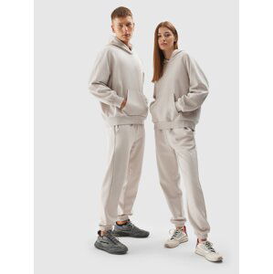 Tepláky typu jogger unisex - béžové