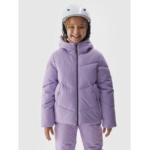 Dívčí lyžařská bunda membrána 5000 - fialová
