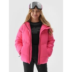 Dívčí lyžařská bunda membrána 5000 - růžová