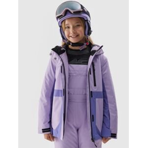 Dívčí lyžařská bunda membrána 8000 - fialová