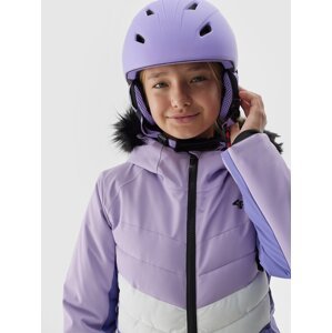 Dívčí lyžařská bunda membrána 10000 - fialová