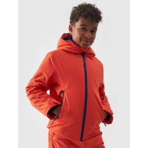 Chlapecká lyžařská bunda membrána 5000 - oranžová