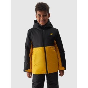 Chlapecká lyžařská bunda membrána 8000 - žlutá