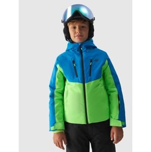 Chlapecká lyžařská bunda membrána 10000 - tyrkysová