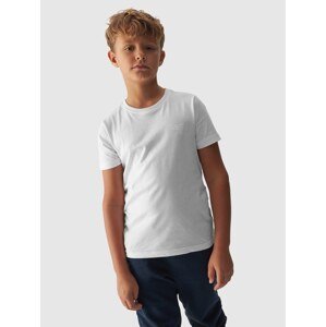 Chlapecké hladké tričko - bílé
