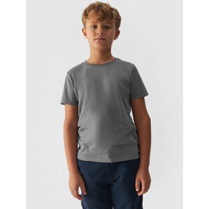 Chlapecké hladké tričko - šedé