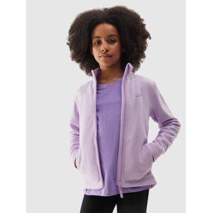 Dívčí fleece se stojáčkem regular - fialový