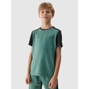 Chlapecké sportovní rychleschnoucí tričko - zelené