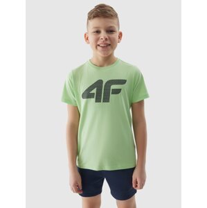 Chlapecké tričko s potiskem - světle zelené