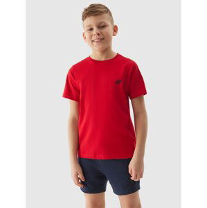 Chlapecké hladké tričko - červené