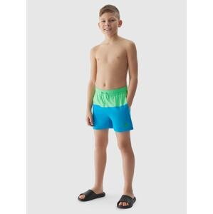 Chlapecké plážové šortky typu boardshorts - modré