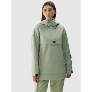 Dámský snowboardový softshell membrána 5000 - zelený