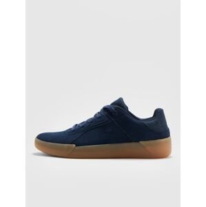 Pánské kožené boty lifestyle sneakers OAK - tmavě modré
