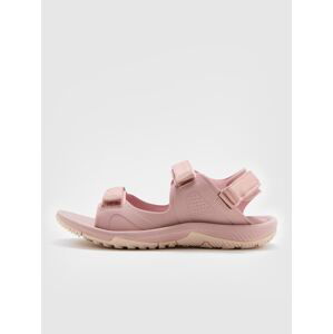 Dámské sandály - pudrově růžové