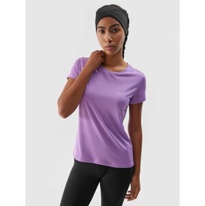 Dámské běžecké rychleschnoucí tričko - fialové