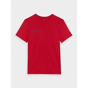 Pánské tričko s potiskem - červené