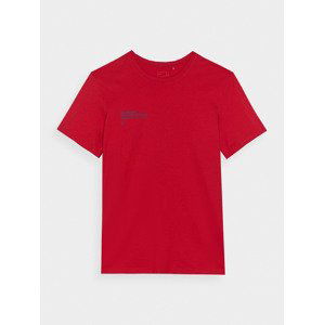 Pánské tričko s potiskem - červené