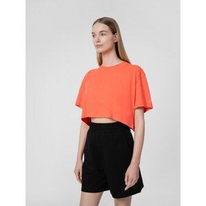 Dámské tričko crop top oversize s modalovými viskózovými vlákny