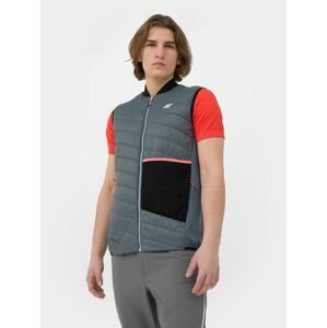 Pánská turistická péřová vesta s výplní z recyklovaného peří PrimaLoft® Black Eco