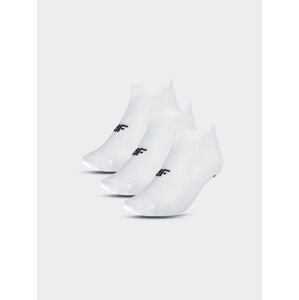 Pánské sportovní ponožky pod kotník (3-pack) - bílé