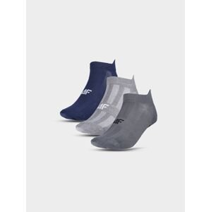 Pánské sportovní ponožky pod kotník (3-pack) - multibarevné