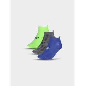 Pánské sportovní ponožky pod kotník (3-pack) - multibarevné