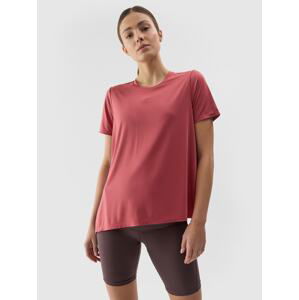 Dámské sportovní rychleschnoucí tričko - růžové
