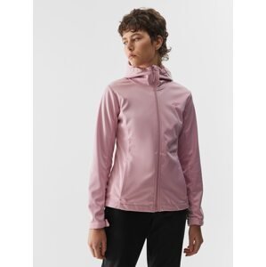Dámská softshellová větruodolná bunda membrána 5000 - světle růžová