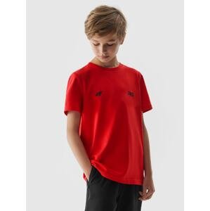 Dětské tričko s potiskem 4F x Robert Lewandowski - červené