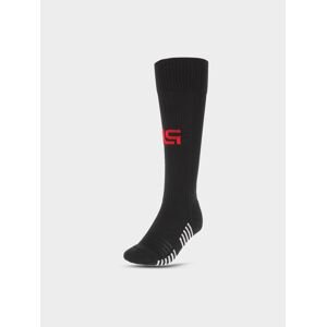 Dětské fotbalové ponožky 4F x Robert Lewandowski - černé