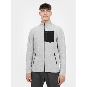 Pánský fleece s límcem regular