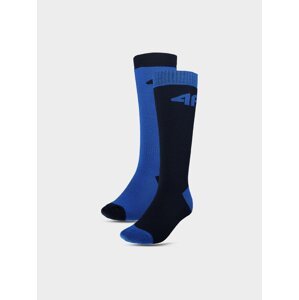 Chlapecké lyžařské ponožky (2-pack) - kobaltové/tmavě modré