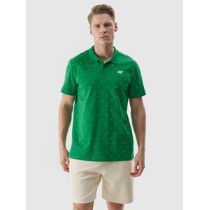 Pánské polo tričko regular - zelené