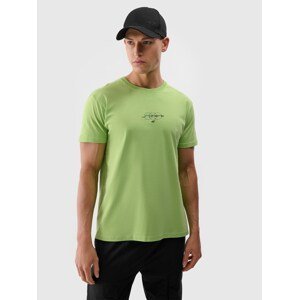 Pánské tričko regular s potiskem - zelené