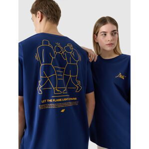 Tričko pro fanoušky unisex IO Paříž 2024 - tmavě modré