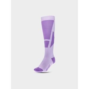 Dámské lyžařské ponožky - fialové