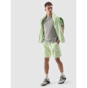 Pánské teplákové šortky - zelené