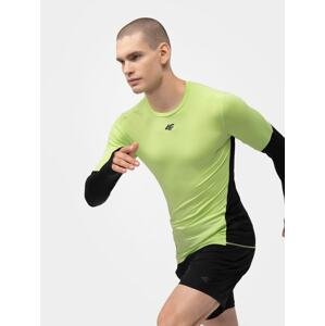 Pánské běžecké rychleschnoucí tričko s dlouhými rukávy slim