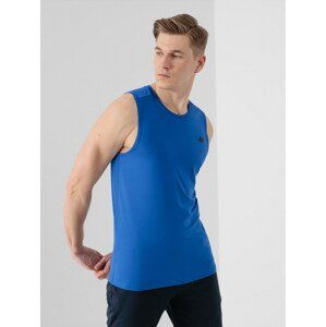 Pánský sportovní rychleschnoucí tank top regular - kobaltový