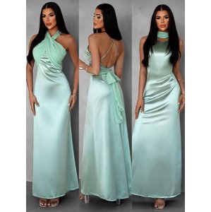 Zelené elegantní šaty BOLZANO Velikost: ONESIZE