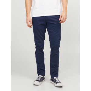 Jack & Jones Marco Chino Kalhoty Modrá