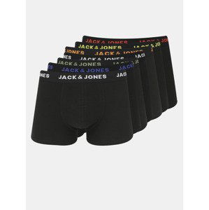 Jack & Jones Basic Boxerky 7 ks Černá