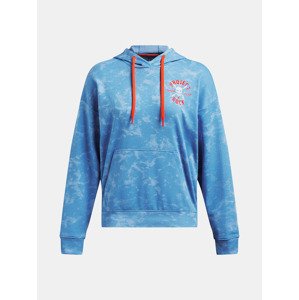 Under Armour Project Rock Terry Underground Hoodie Mikina Modrá