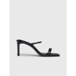 Calvin Klein Heel Mule Sandále Černá